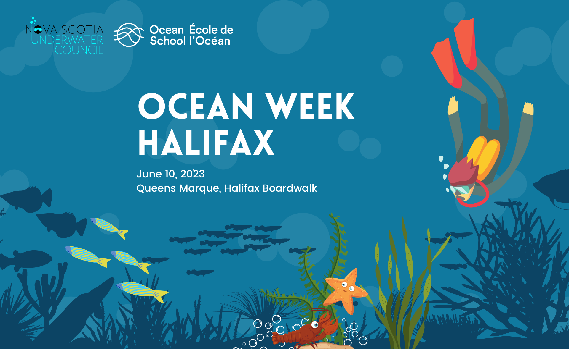 Ocean Week Halifax 2023 promo poster