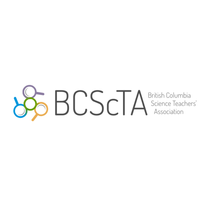 The logo for the British Columbia Science Teacher's Association.