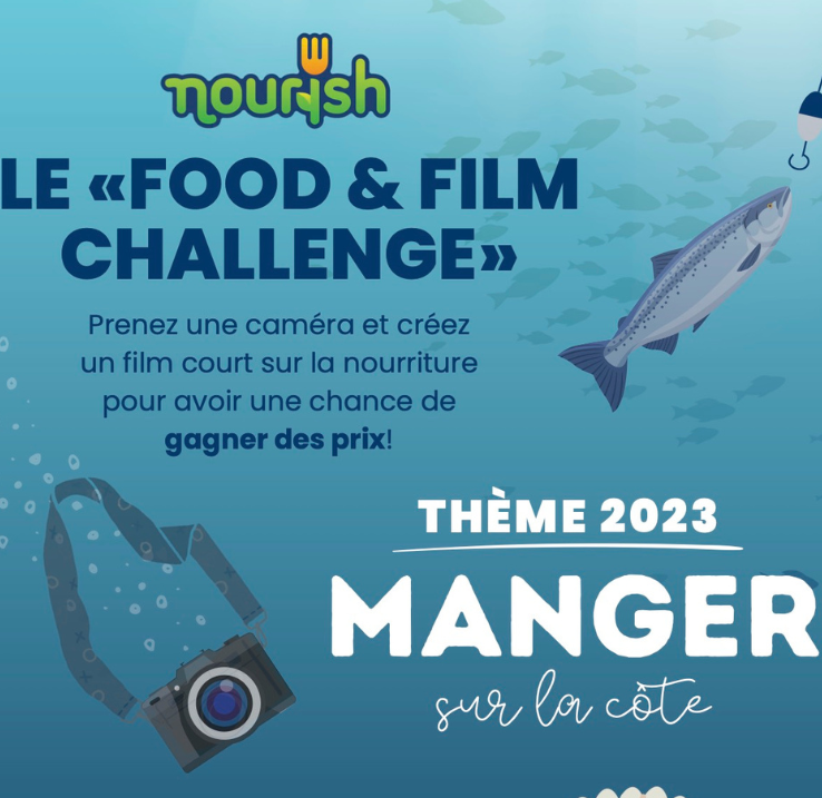 Affiche promotionnelle du Food and Film Challenge